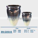 GLAZED CERAMIC OUTDOOR POT BN-G050 thumbnail-2