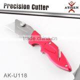 NEW Folding Utility Pocket Knife Cutter Aluminum Handle Cutter thumbnail-1