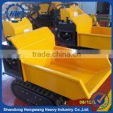 Factory Supply Cheap Price Garden Hydraulic Crawler Mini Dumper thumbnail-2