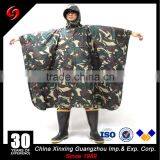 2017 Custom Printed PVC Rain Ponchos Military Raincoat thumbnail-2