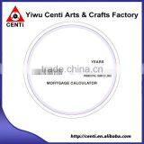 Custom Four Color Imprinted Mortgage Payment Plastic 3 Wheel Calculator thumbnail-2