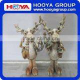 12*7*25CM Christmas POLYRESIN Decorational DEER thumbnail-1