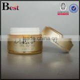 Empty Wholesale Cosmetic Containers 30g 50g Round Shape Skin Care Jars Beauty Cosmetic Colorful Gold Green Aluminum Metal Jars thumbnail-2