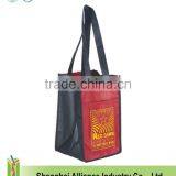 Sample Available With Logo Printed 4 Bottle Wine Bag thumbnail-1