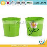 Garden Galvanized or Iron Flower Tubs and Pots Decorative Potted Plants thumbnail-6