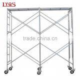 Ladder Frame Scaffolding Metal Frame With Scaffold Walkboard Caster Wheel in Scaffolding thumbnail-1