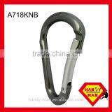 Rock Mountaineer Climbing 22KN HMS Type Carabiner Made Of Aluminum thumbnail-6