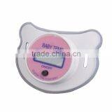 Portable Digital LCD Pacifier Thermometer Baby Nipple Soft Safe Mouth Nipple Temperature Pacifier Chain Clip Holder VCI24 P20 thumbnail-2