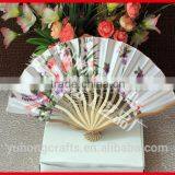 High Quality Ladies Gift Fan in Bamboo thumbnail-3