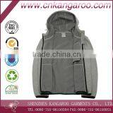 Men's 100%cotton Fleece Cool Zip up Sweatshirt thumbnail-2