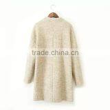Women's Cashmere Coat New Woolen Coat Woman Jacket Winter Overcoat Solid Clothes Woollen Coat Female Long Outwear thumbnail-2
