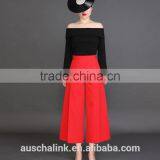 Personalized High Quality Girls Casual Loose Wide Leg Pants thumbnail-5