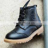 Best Quality High Top Kids Leather Casual Shoes Sample for Boys Fashion Style, China Brand Children High Upper Casual Shoes Good thumbnail-6