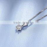 New Launched Big Dainty Platinum Necklace thumbnail-4