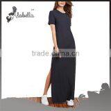 Latest Casual Dress Designs t Shirts Dress With Fitness Fabric thumbnail-1