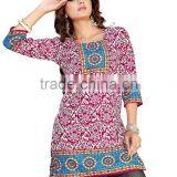 Canvas Crepe Glamour Styles Kurtis/indian Kurti Styles Crape/western Kurti Designs thumbnail-1