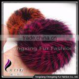 CX-E-11 Assorted Color Mink Fur Elastic Adult Hair Accessories thumbnail-1