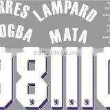 Custom Heat Transfer Sticker Plastisol Heat Transfer Iron on Jersey Number Sheet thumbnail-4