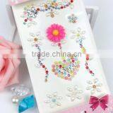 Special Gems Heart Rhinestone Pearl Sticker Self Adhesive Crystal Stickers For DIY thumbnail-1