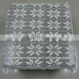 Wholesale Cotton Crochet Lace Embroidered Tablecloth thumbnail-1