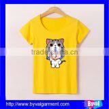 Children Clothing 180 Grams Cotton T Shirt Kids Printed T-shirt Custom Design thumbnail-4