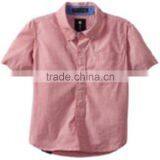 100% Ctn, Woven, Children Boy Short Slv Shirt thumbnail-1
