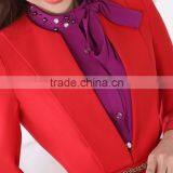 Juqian 2017 Office Uniform Designs for Women Blouses thumbnail-5