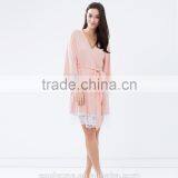 Relaxed Fit Wrap Front Comfortable Bamboo Bathrobe Wholesale Luxury Bathrobe thumbnail-6