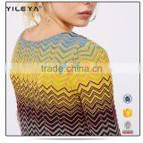 Customizable Contrast Color Bell Sleeve Dress,dress in Yellow,dress Short Yellow thumbnail-4