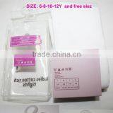 Ladies' White Double Needle Tights in Pantyhose/Tights Cotton Leggings thumbnail-2