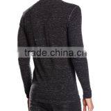 Men's Tri-Blend Long Sleeve Henley T-Shirt thumbnail-4