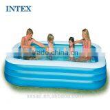 INTEX Transparent Blue Inflatable Swimming Pool