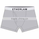 95% Cotton 5% Spandex Modal Men Boxer High Quality Printing Comfortable Gay Underwear