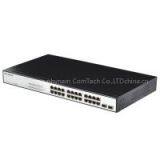 24-Port 10/100/1000M 802.3at PoE Switch With 2 Giga SFP Port thumbnail-2