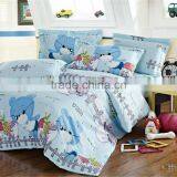 Children's Cartoon Cotton Bedding Set (SDF-2013NCT006-SZXX-BLUE) thumbnail-1