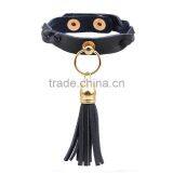 XP-LB-8105 Rivet Metal Alloy Tassel Bracelet Leather With Tassel Accessories thumbnail-3