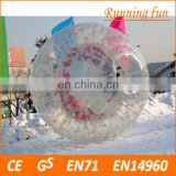 Crazy game!! Top quality 0.8mm/1.0mm PVC/TPU inflatable zorb ball,zorbing price, aqua zorbing