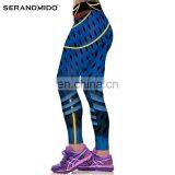 Fitness Dylan Digital Printing Women Stretch Tight Custom Sexy Pants thumbnail-3