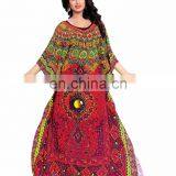 Trendy Latest Indian Ethnic Wear New 3D Print Designer Georgette Kaftan(kaftans 2017) thumbnail-1