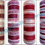 Indian Ladies Wear Metal Bangles - Bollywood Style Metal Bangles - Party Wear Metal Bangle thumbnail-3