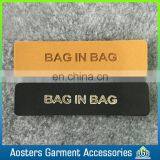 Wholesale Factory Direct Fashion Leather Patches Embossing Jeans Leather Label thumbnail-2