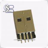 Short Solder A Type USB 2.0 Male Connector With Housing thumbnail-5