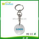 Trolley Token Key Rings with Business Logo