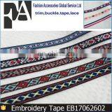 Wholesale Price Squares Pattern Retro Ribbon National Style Embroidery Tape thumbnail-6