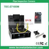 Hot Selling!!! Drain Sewer Pipe Inspection Camera, Underwater Video Inspection Camera TEC-Z710DM
