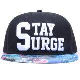 China Acrylic 6 Panel Black Custom 3D Embroidery Snapback Hats thumbnail-3
