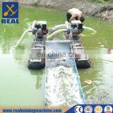 5 Inch gold dredge equipment mobile gold mining boat