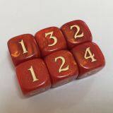 Custom OEM D4,D6,D8,D10 Kinds of Plastic Acrylic Dice/game Dice thumbnail-3
