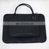 Eco Friendly Multi Pockets Envelope Fabric Laptop Sleeve Felt Notebook Bag thumbnail-6