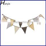 Colorful Wedding Bunting,Flag Bunting,Fabric Bunting PL004 thumbnail-4